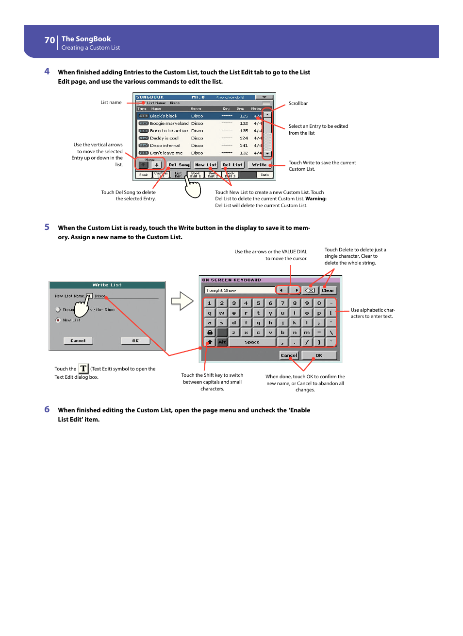 KORG Pa300 Arranger User Manual | Page 74 / 378