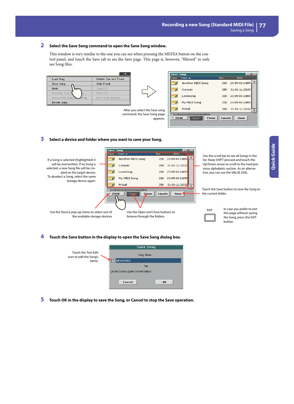 KORG Pa300 Arranger User Manual | Page 81 / 378