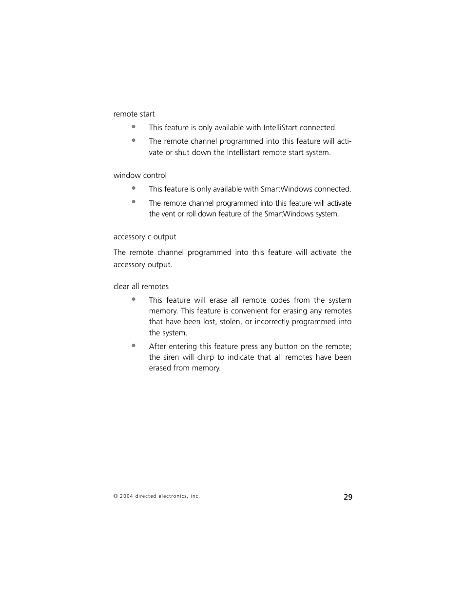 Directed Electronics 750 User Manual | Page 32 / 45