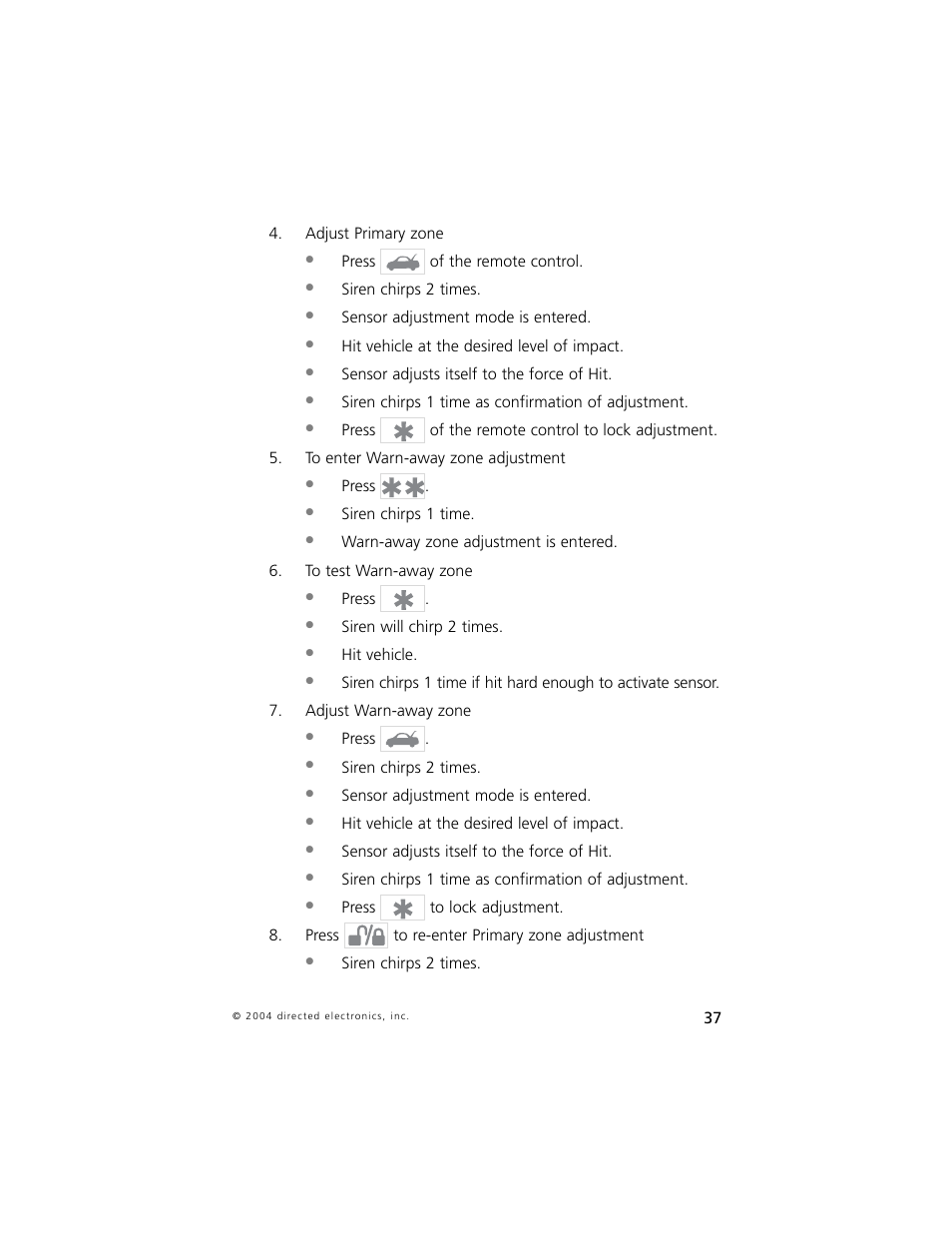 Directed Electronics 750 User Manual | Page 40 / 45
