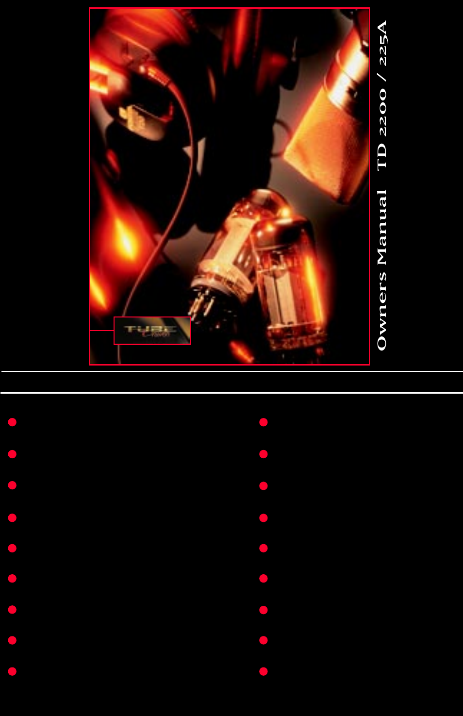 Directed Electronics TD2200PRO 225A User Manual | 19 pages