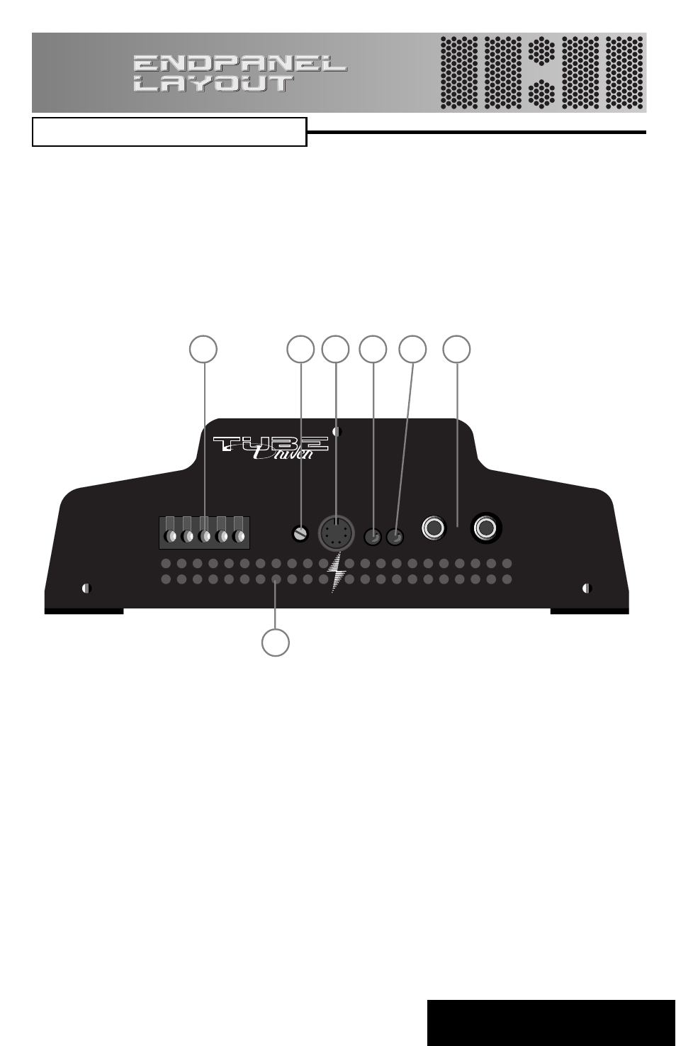 Endpanel layout (cont.) | Directed Electronics TD2200PRO 225A User Manual | Page 12 / 19
