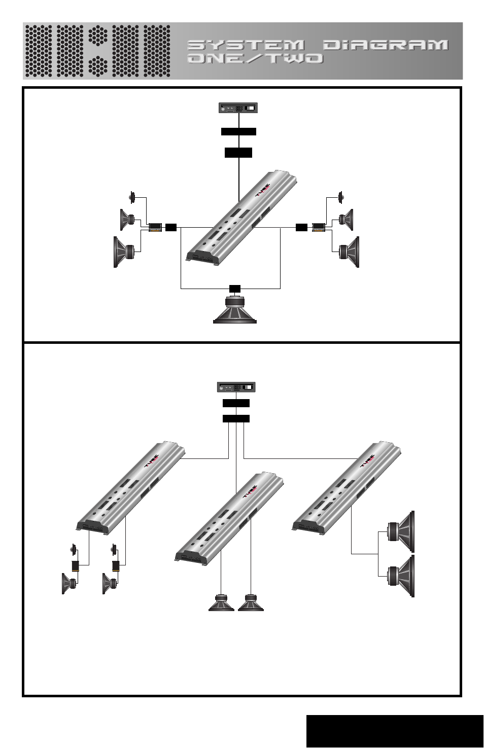 System diagram 1 / 2, Back to contents | Directed Electronics TD2200PRO 225A User Manual | Page 17 / 19