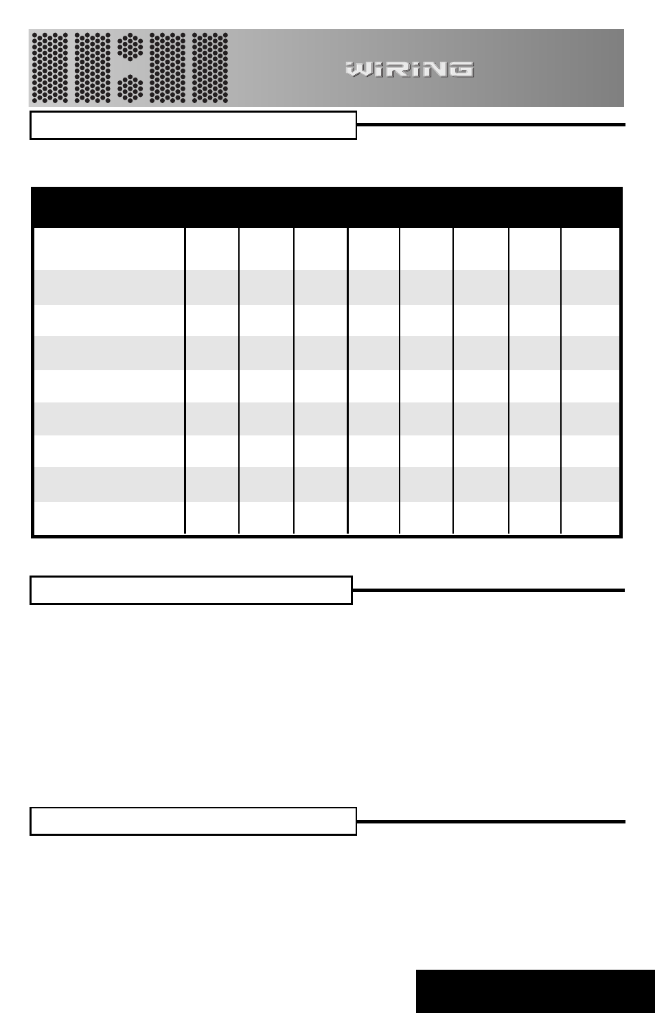 Wiring, Back to contents | Directed Electronics TD2200PRO 225A User Manual | Page 5 / 19
