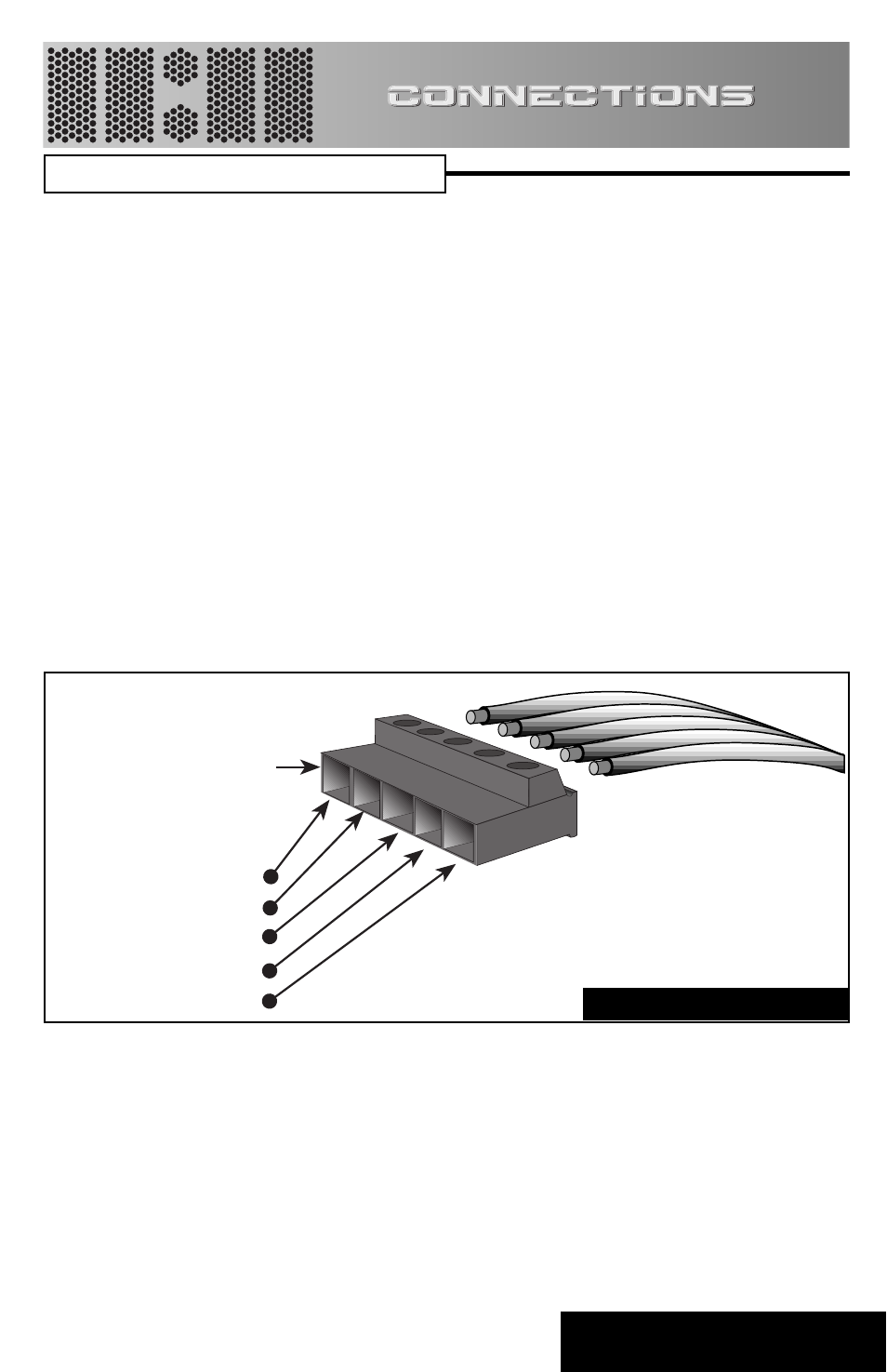 Connections, Power lock, Connector back to contents | Directed Electronics TD2200PRO 225A User Manual | Page 7 / 19