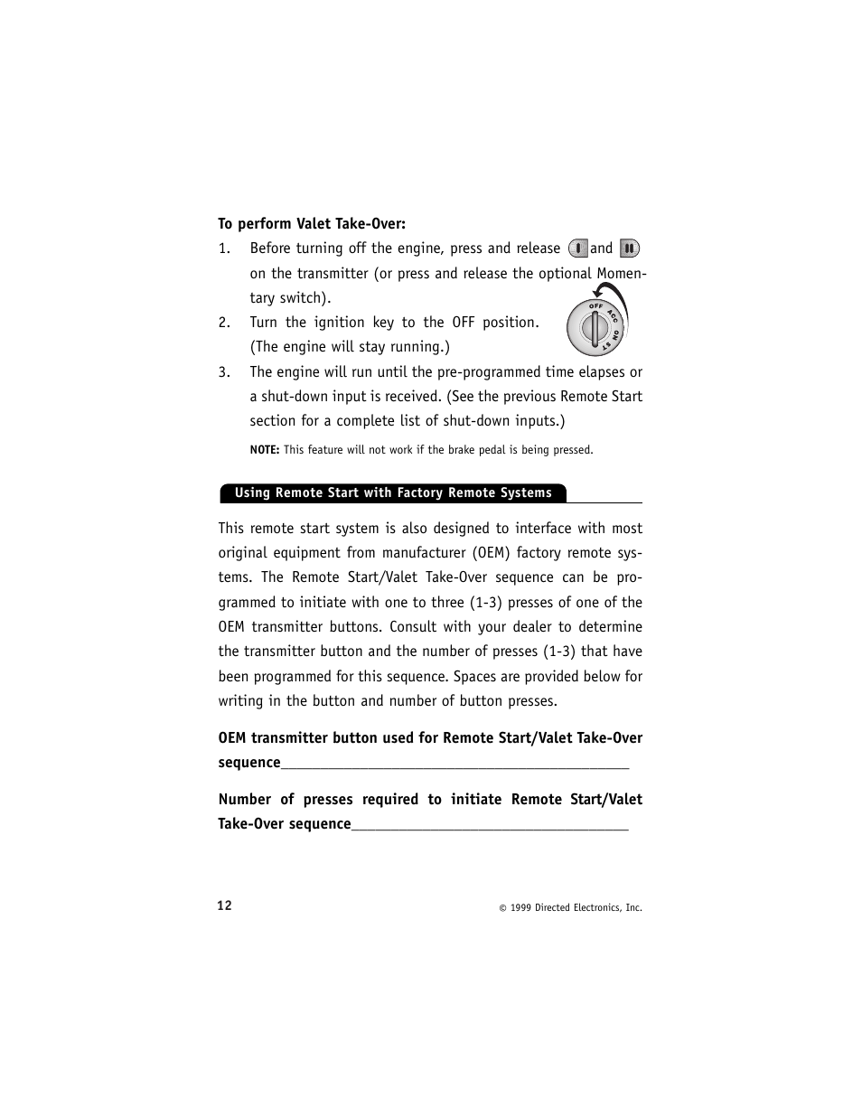 Directed Electronics 125HF 125 HF User Manual | Page 15 / 18