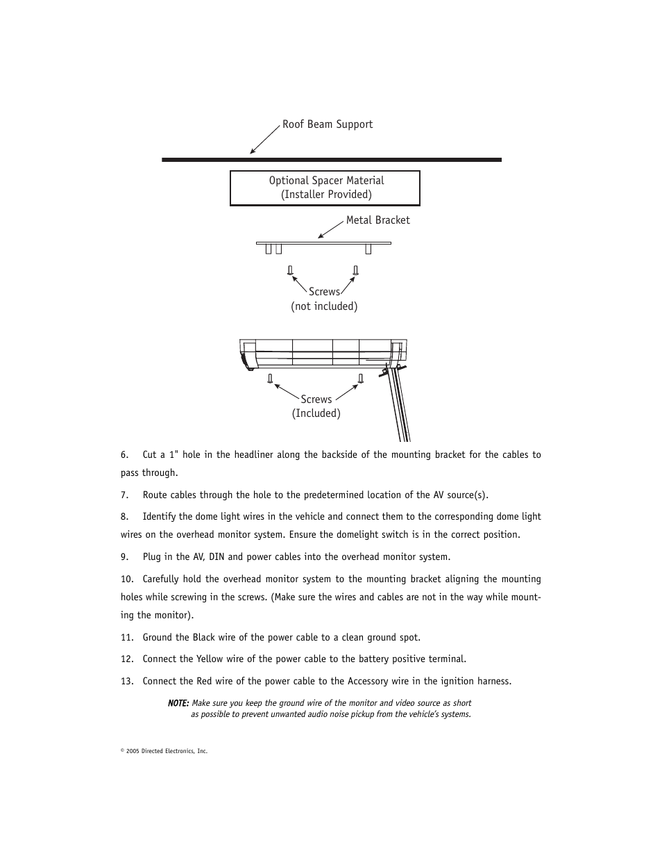 Directed Electronics OHD901 User Manual | Page 37 / 42