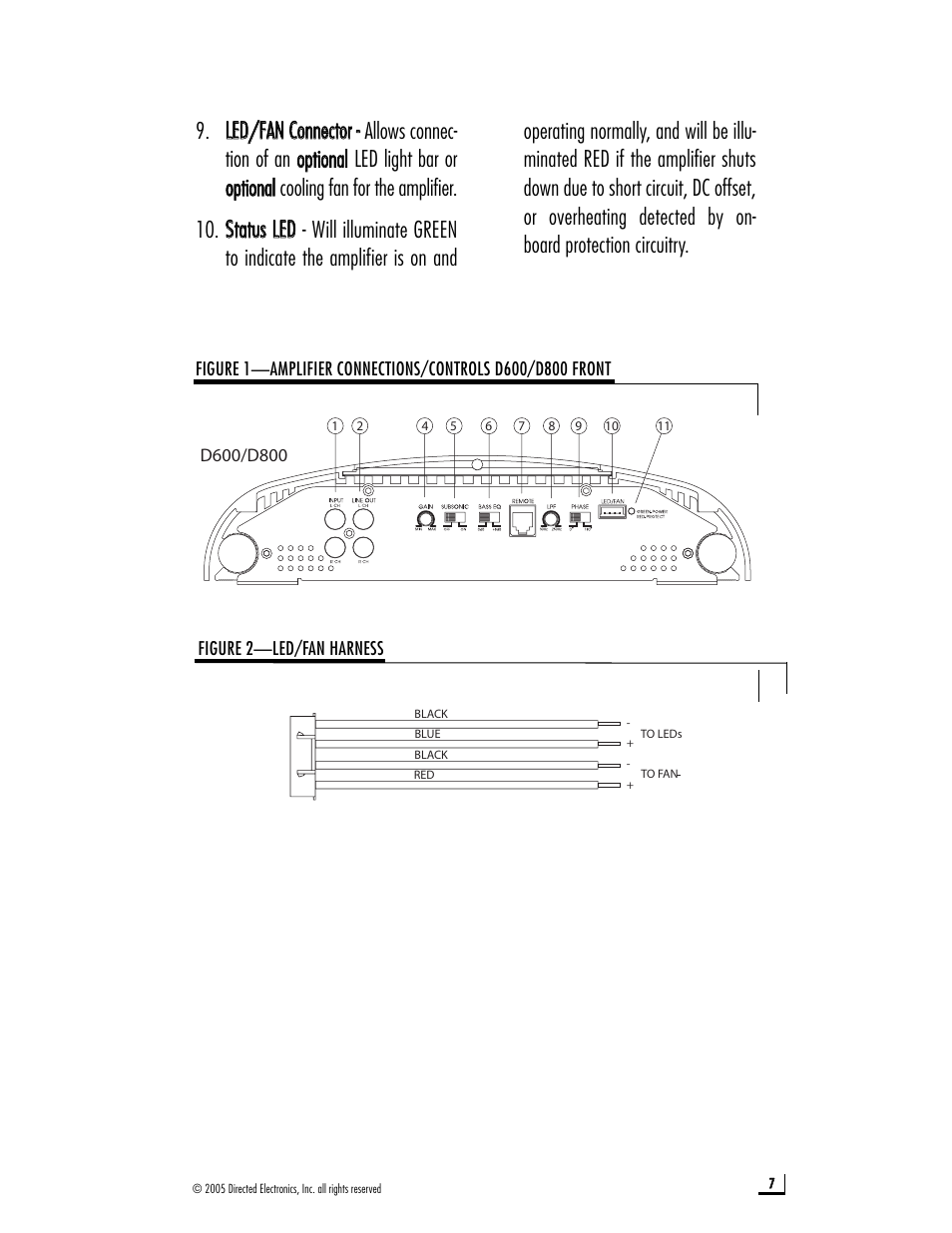 Directed Electronics D800 User Manual | Page 7 / 15