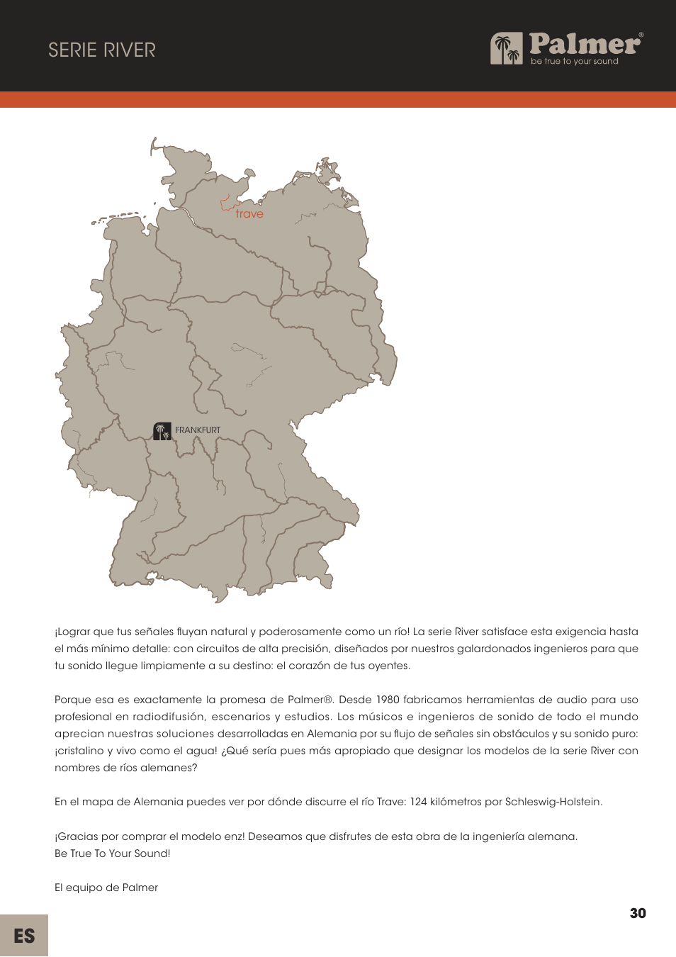 Serie river | Palmer Trave Passive Re-Amplification Box User Manual | Page 30 / 43