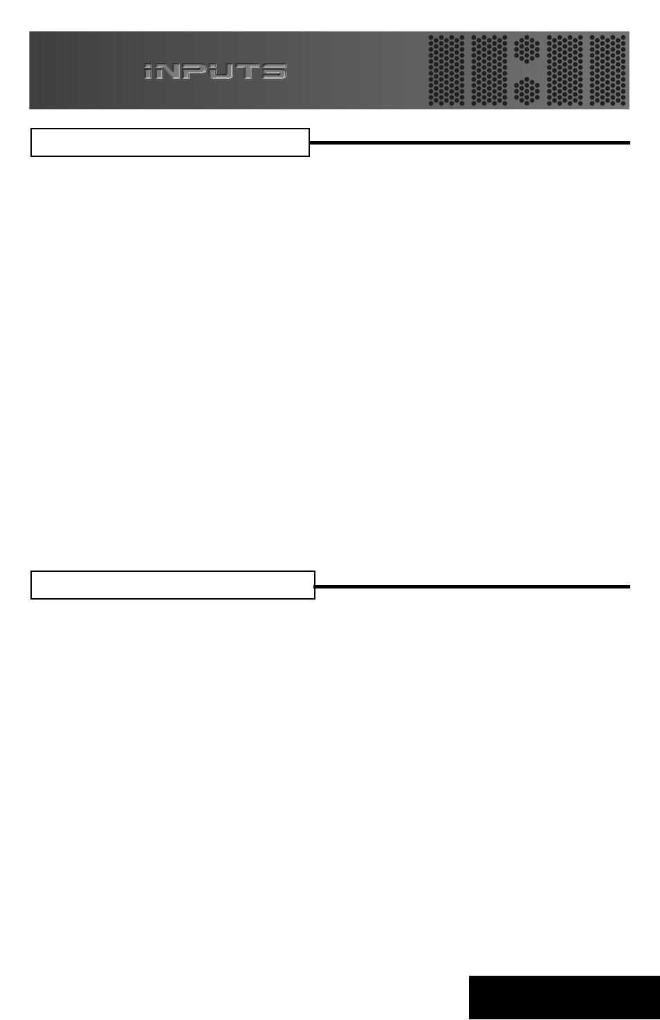 Inputs | Directed Electronics MA4100 User Manual | Page 10 / 19