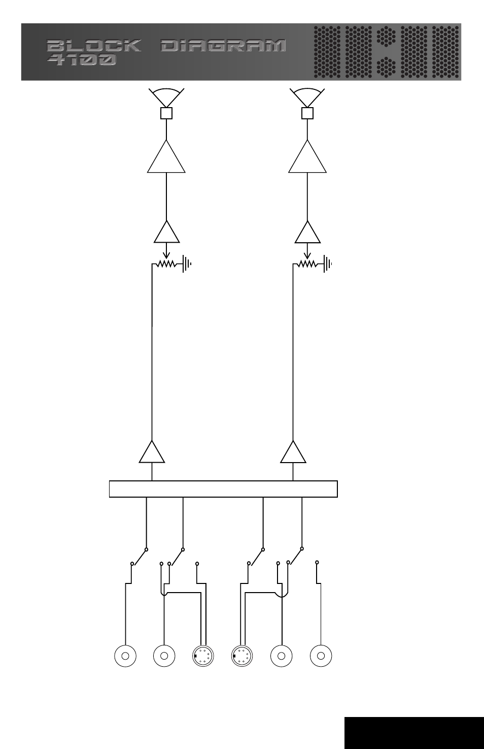 Block diagram, Back to contents | Directed Electronics MA4100 User Manual | Page 18 / 19