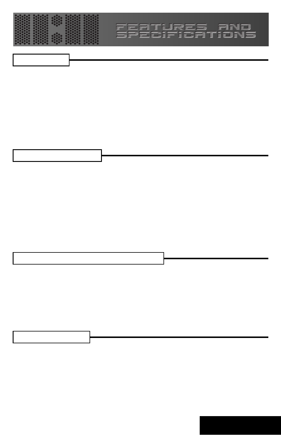 Features & specifications | Directed Electronics MA4100 User Manual | Page 3 / 19