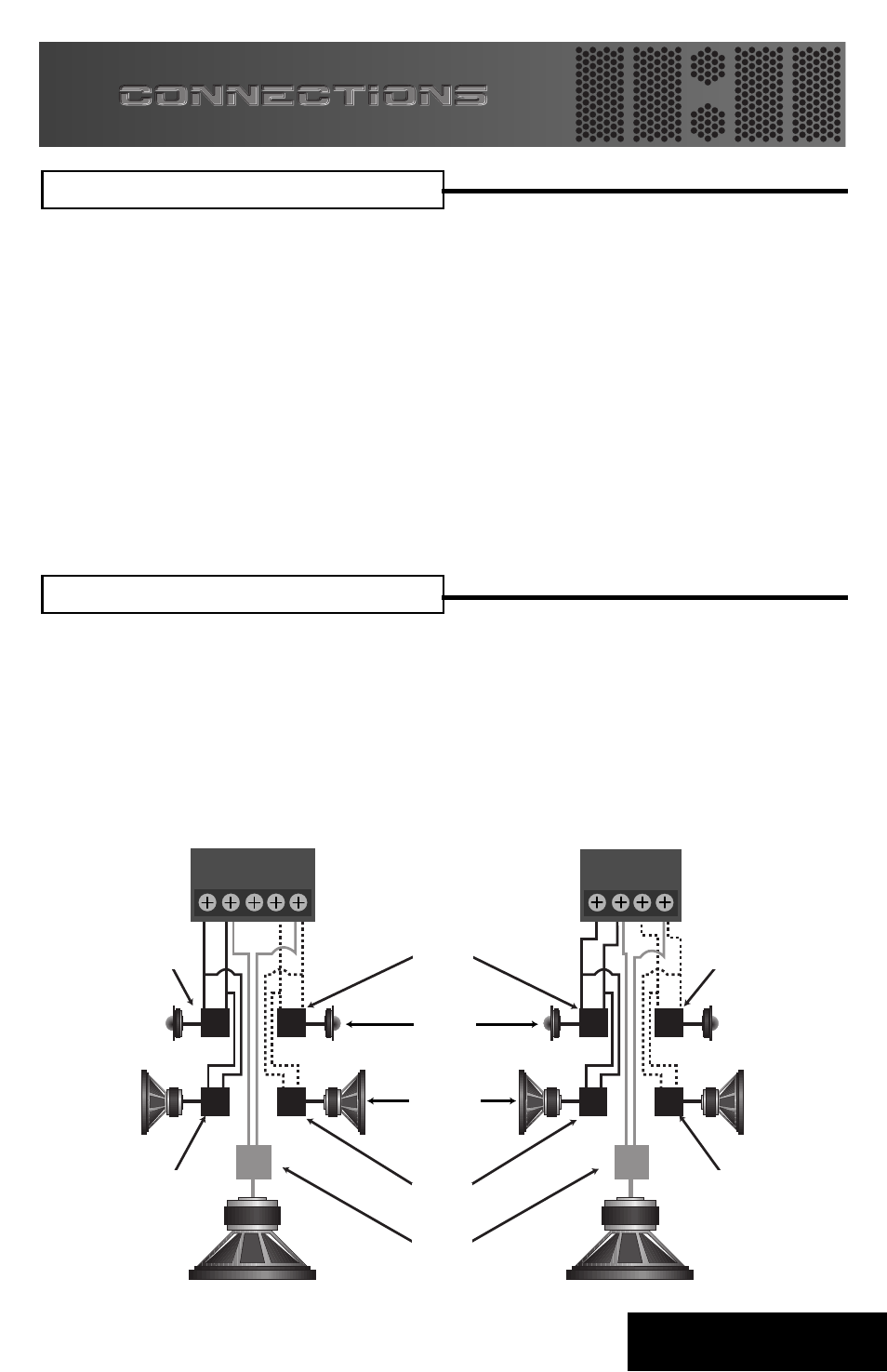 Connections, Back to contents | Directed Electronics MA4100 User Manual | Page 8 / 19