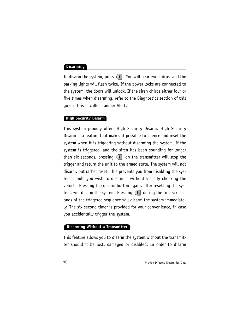 Directed Electronics 429 Series User Manual | Page 14 / 40