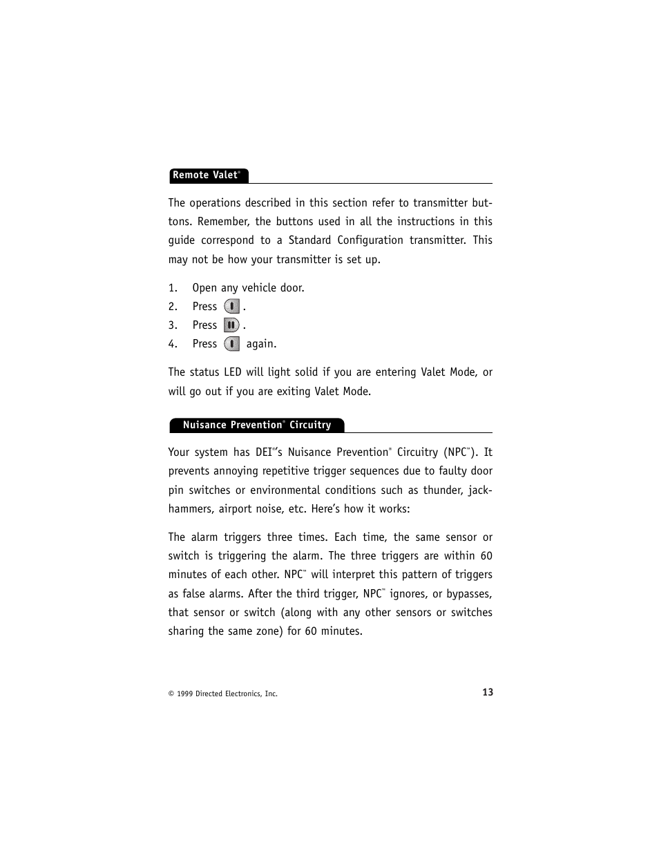 Directed Electronics 429 Series User Manual | Page 17 / 40