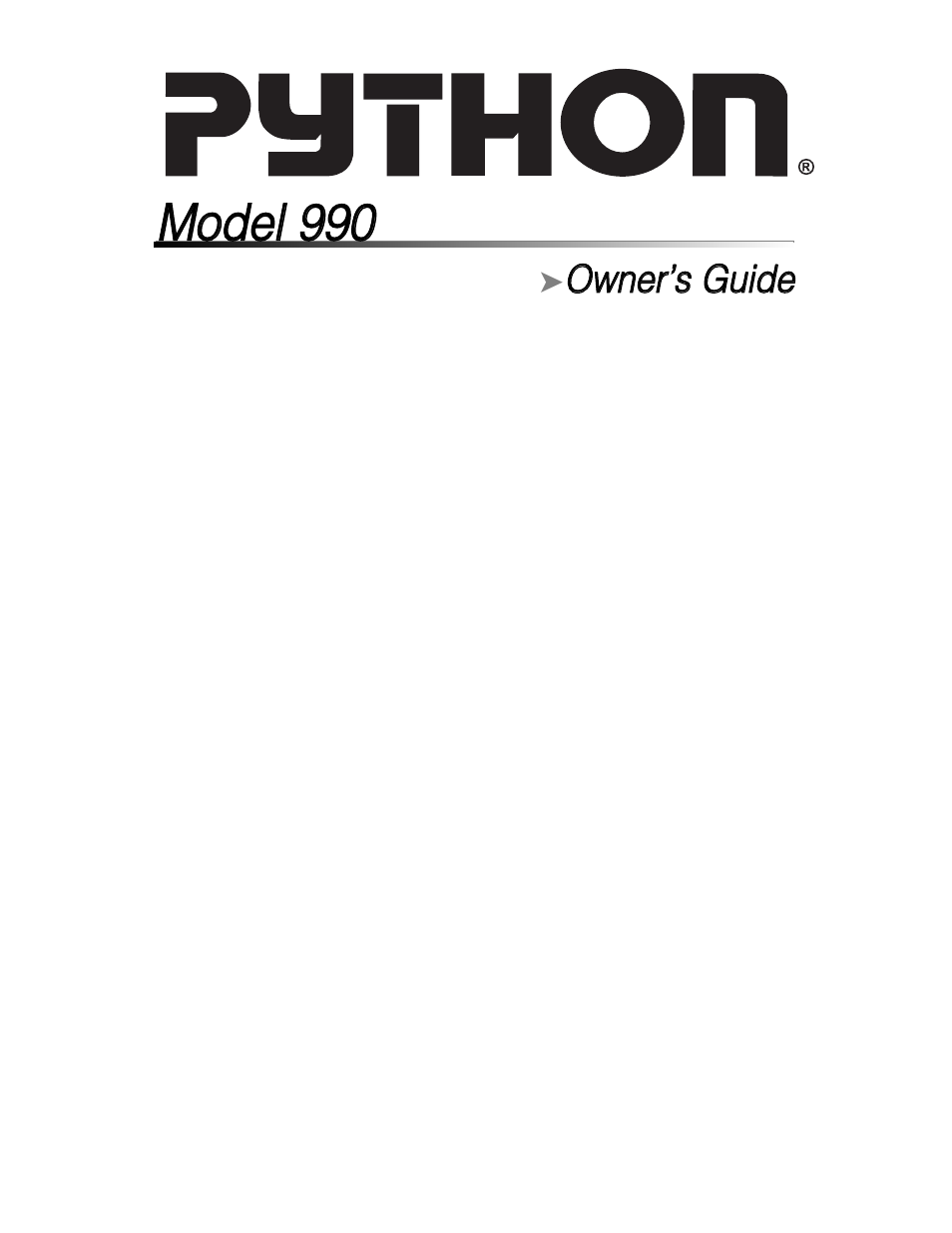 Directed Electronics Model 990 User Manual | 57 pages