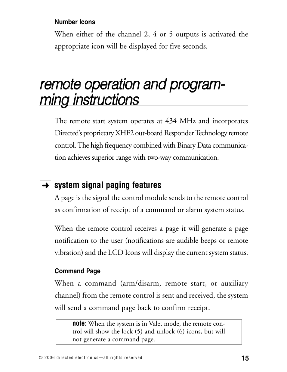Directed Electronics Model 990 User Manual | Page 18 / 57