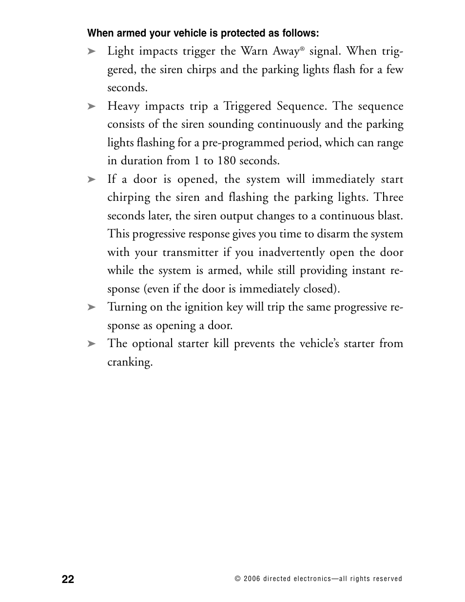 Directed Electronics Model 990 User Manual | Page 25 / 57