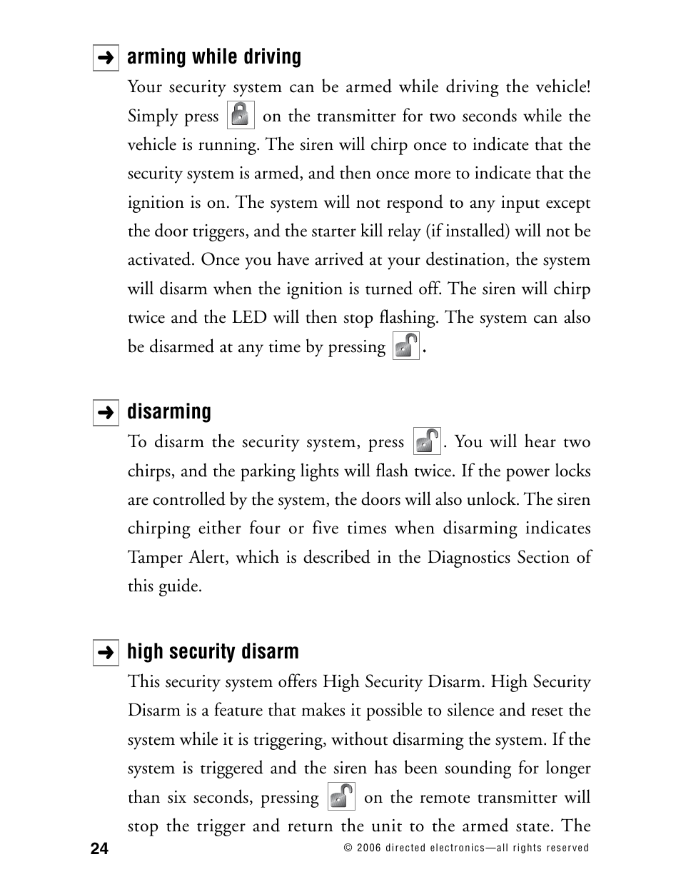 Directed Electronics Model 990 User Manual | Page 27 / 57