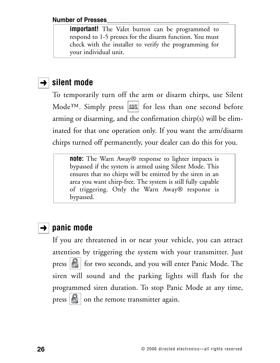 Directed Electronics Model 990 User Manual | Page 29 / 57