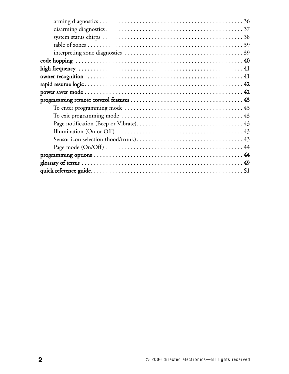 Directed Electronics Model 990 User Manual | Page 5 / 57