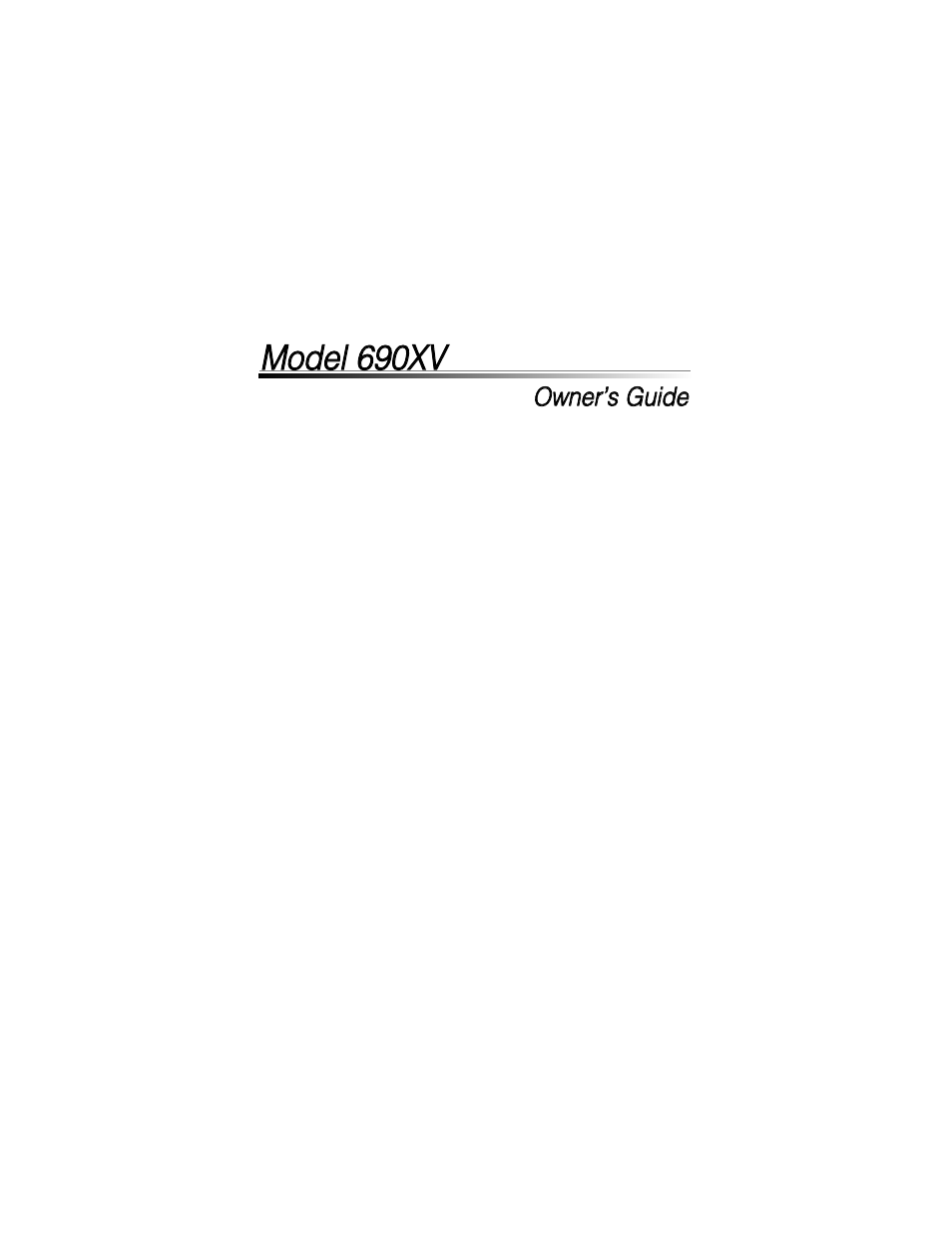 Directed Electronics Model 690XV User Manual | 47 pages