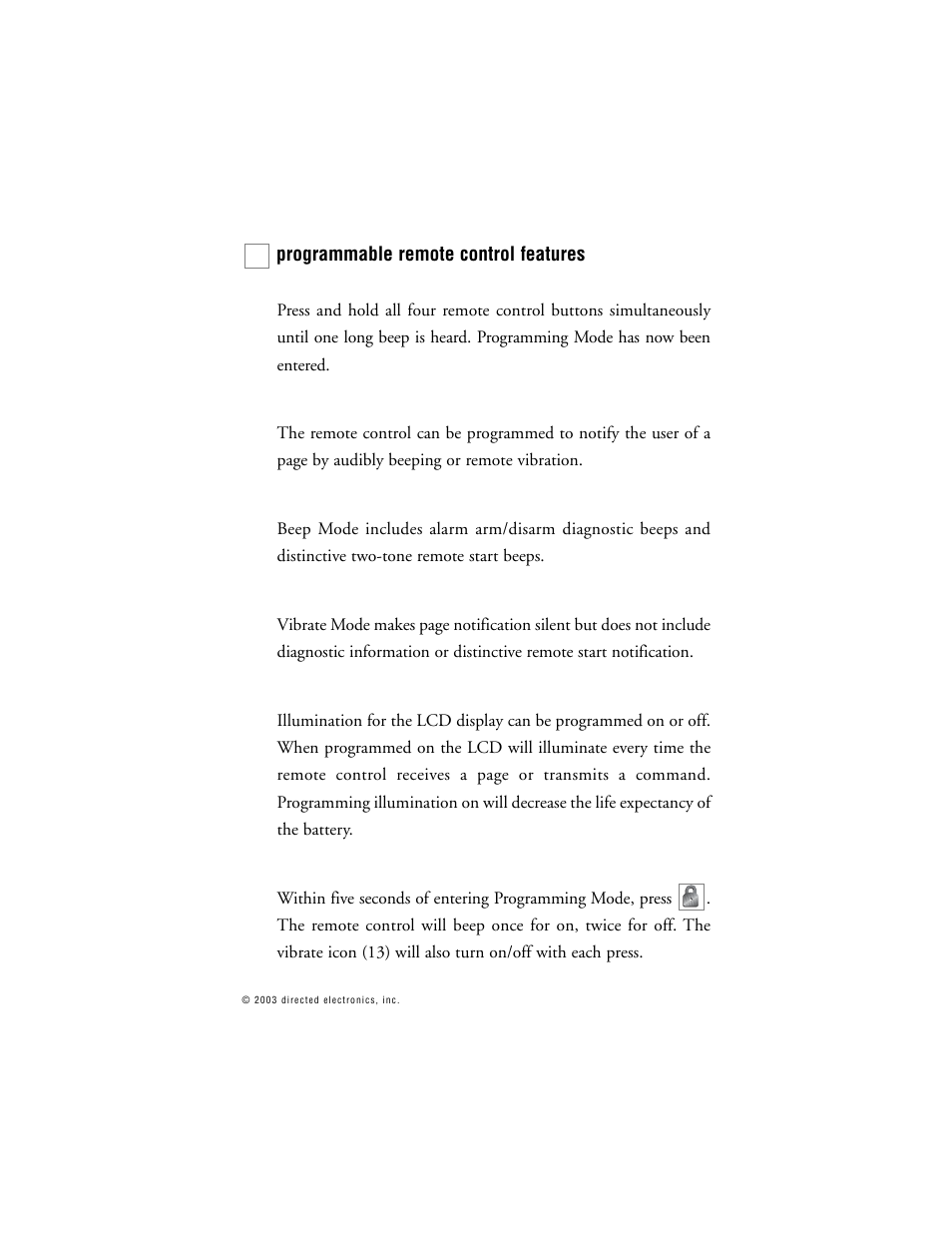 Directed Electronics Model 690XV User Manual | Page 16 / 47