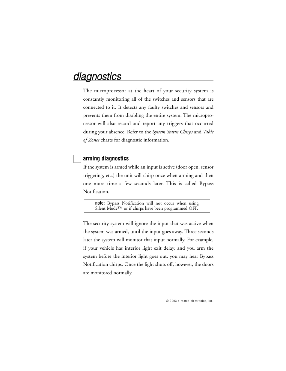 Ddiia ag gn no ossttiic css | Directed Electronics Model 690XV User Manual | Page 27 / 47