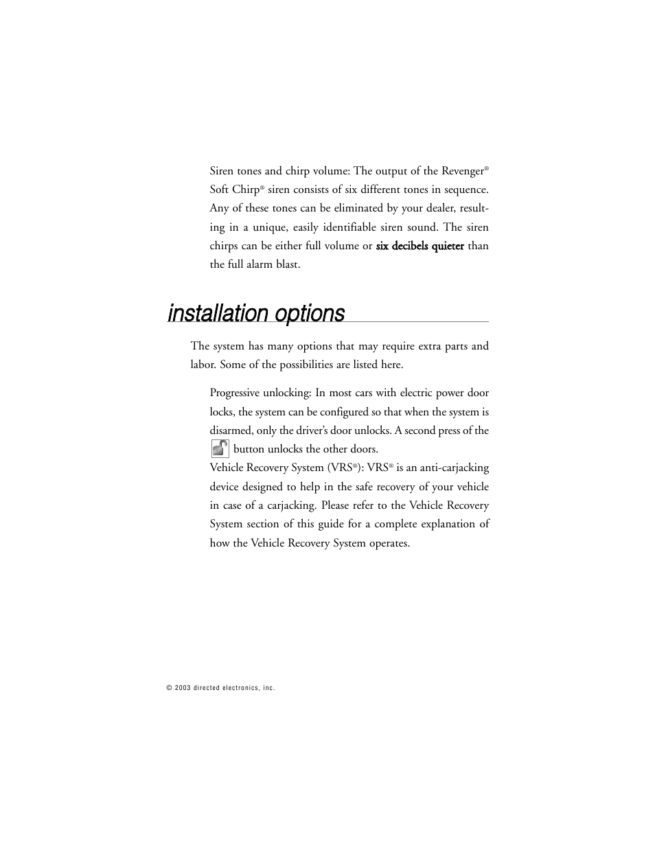 Directed Electronics Model 690XV User Manual | Page 36 / 47