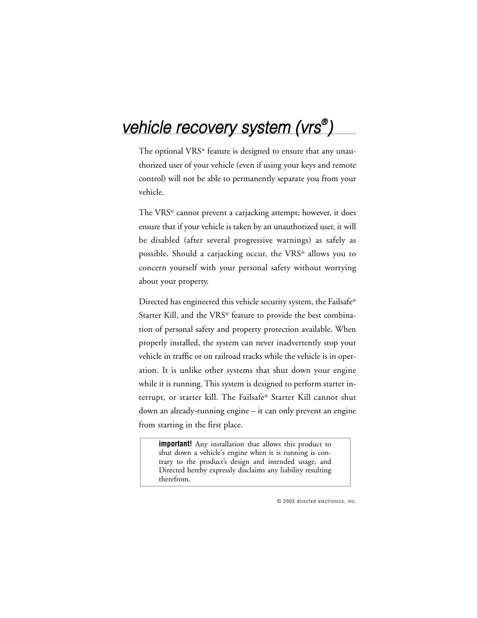 Directed Electronics Model 690XV User Manual | Page 37 / 47