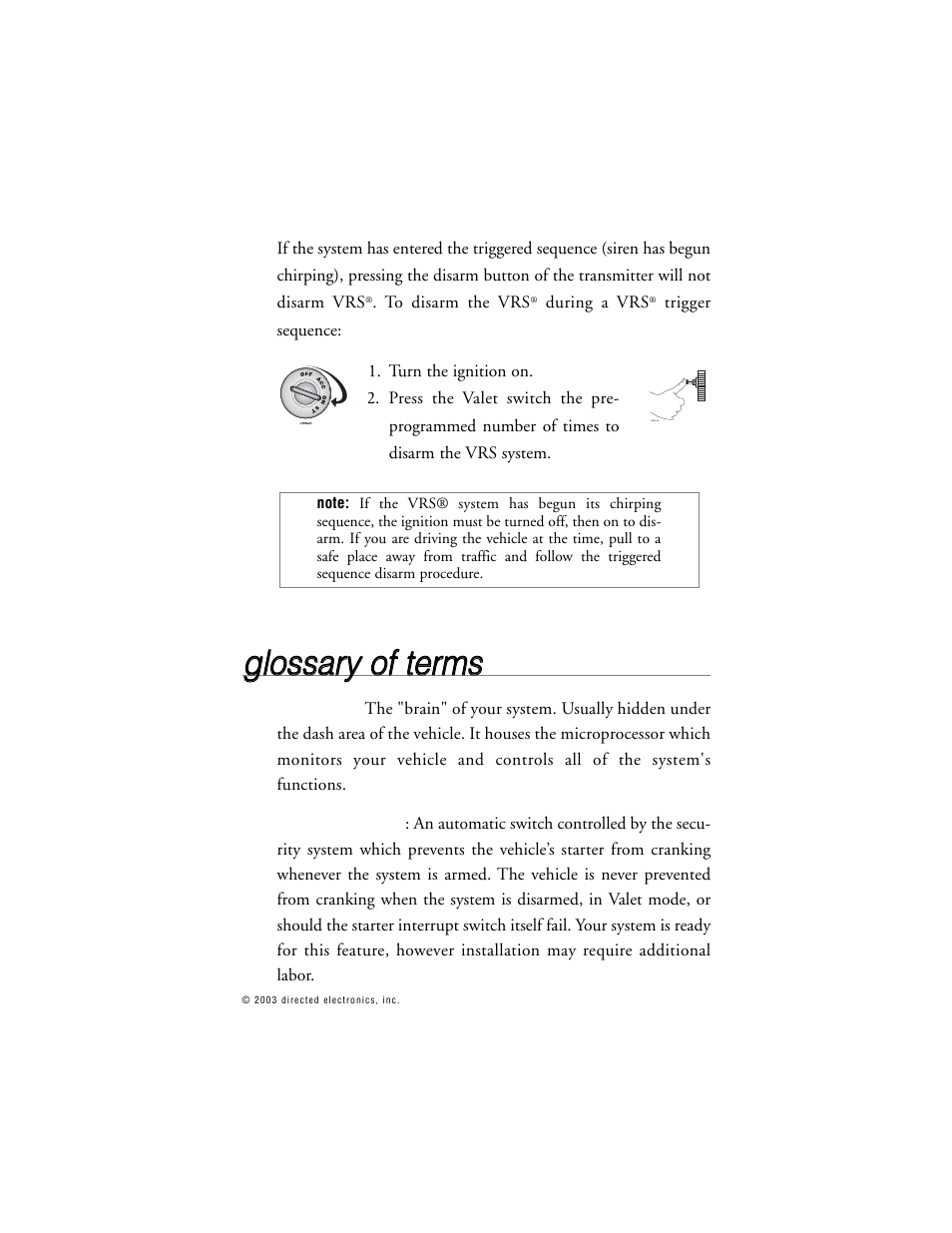 Directed Electronics Model 690XV User Manual | Page 40 / 47