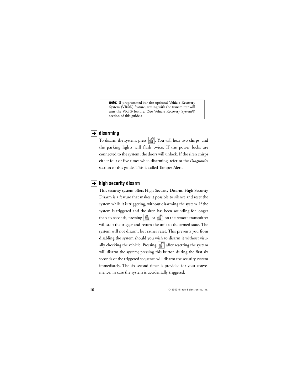 Directed Electronics 436 Series User Manual | Page 13 / 38