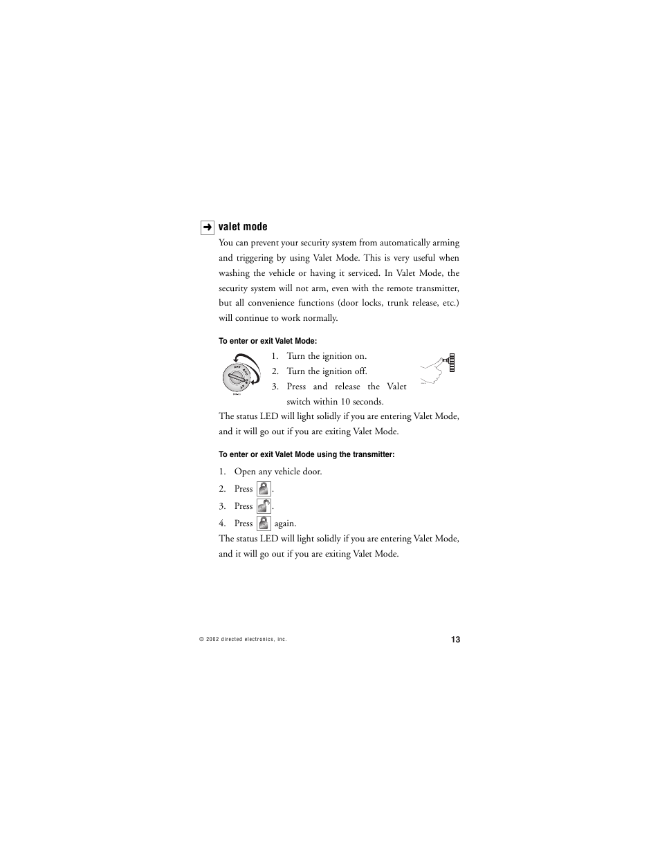 Directed Electronics 436 Series User Manual | Page 16 / 38