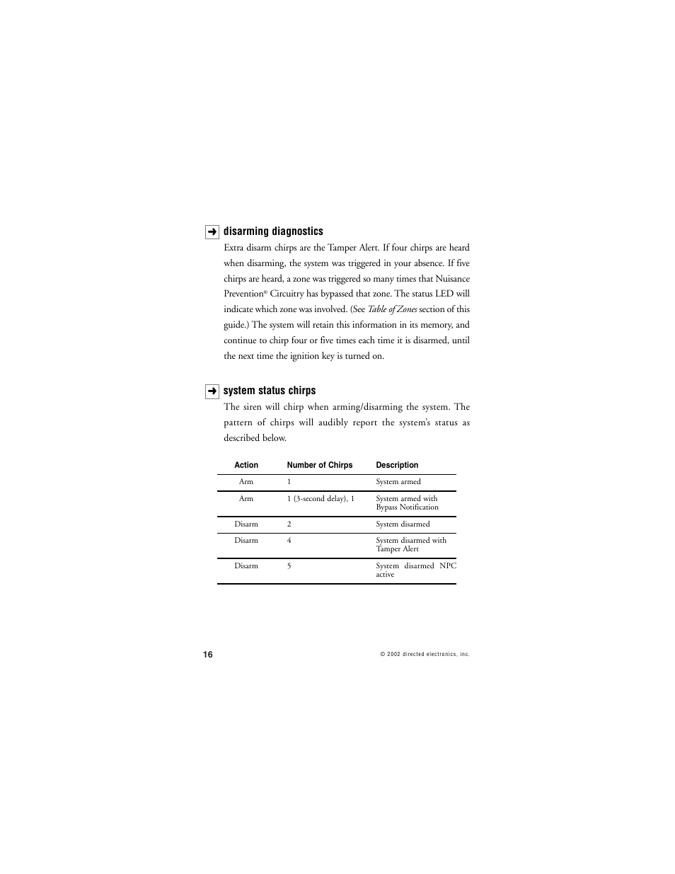 Directed Electronics 436 Series User Manual | Page 19 / 38
