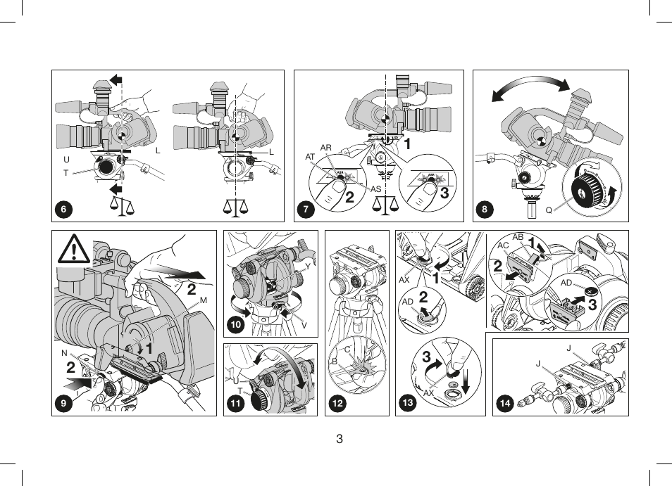 Manfrotto 509HD Video Head User Manual | Page 3 / 34