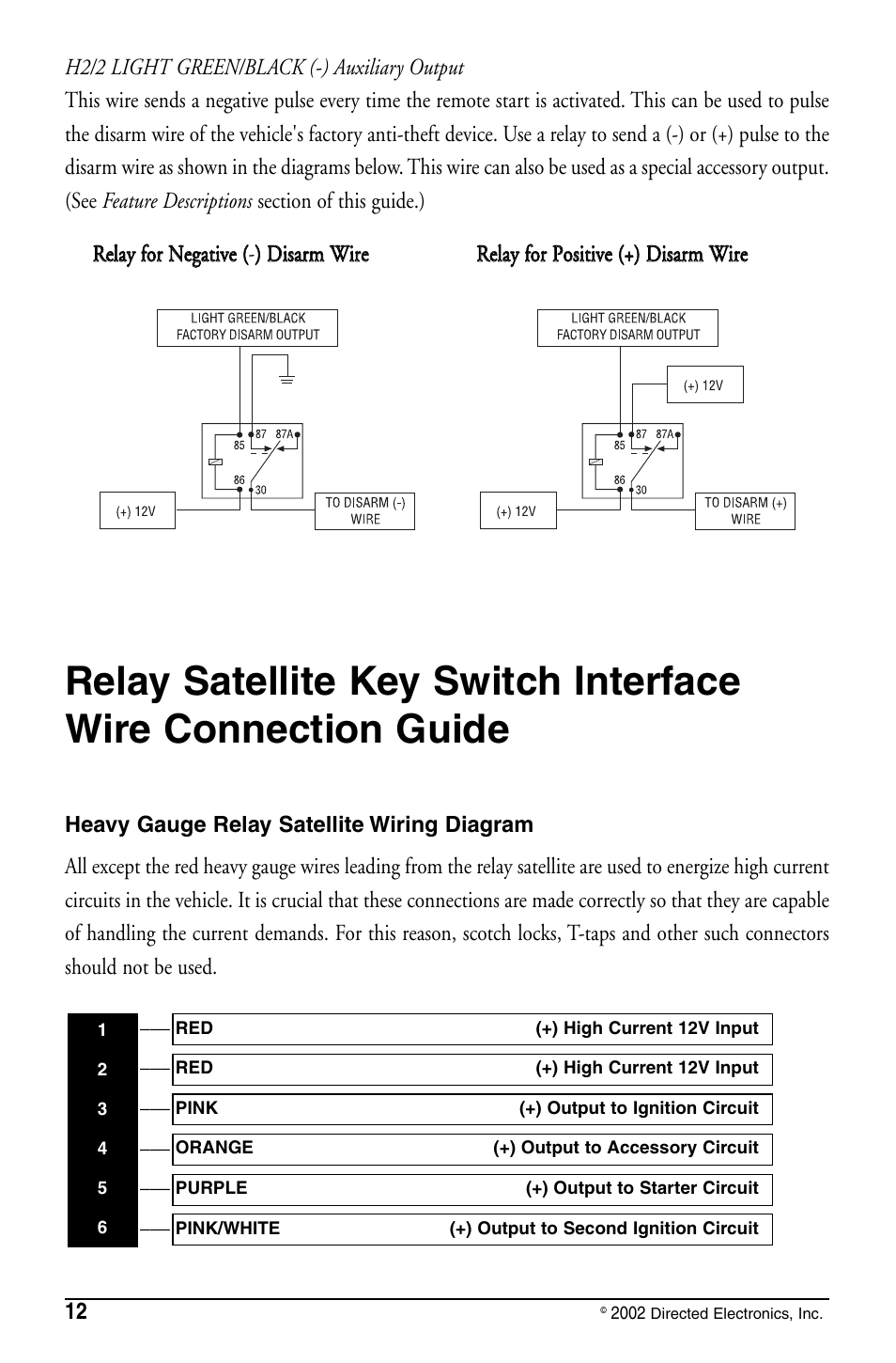 Directed Electronics PYTHON 480XP User Manual | Page 12 / 36