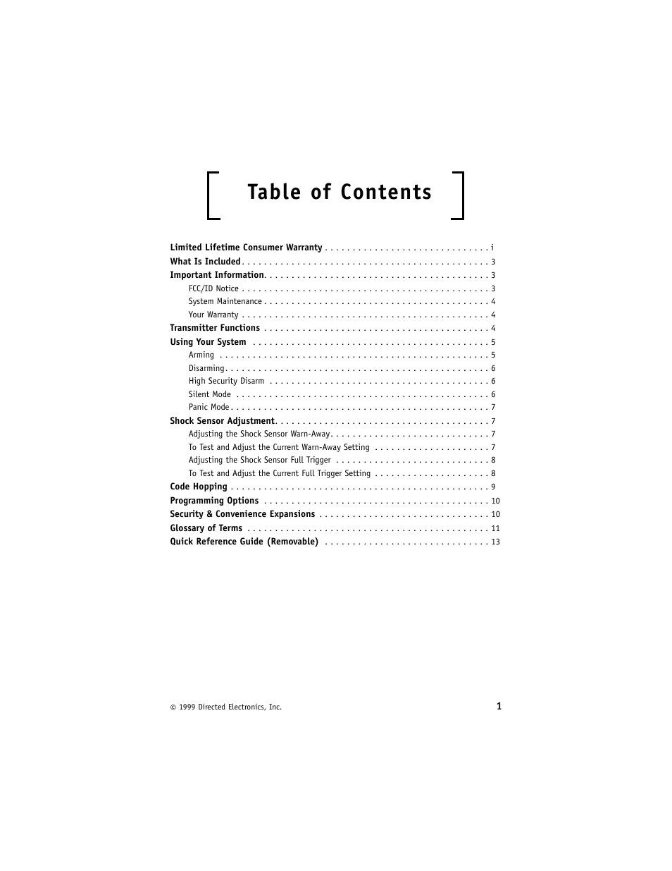 Directed Electronics 719T User Manual | Page 5 / 20