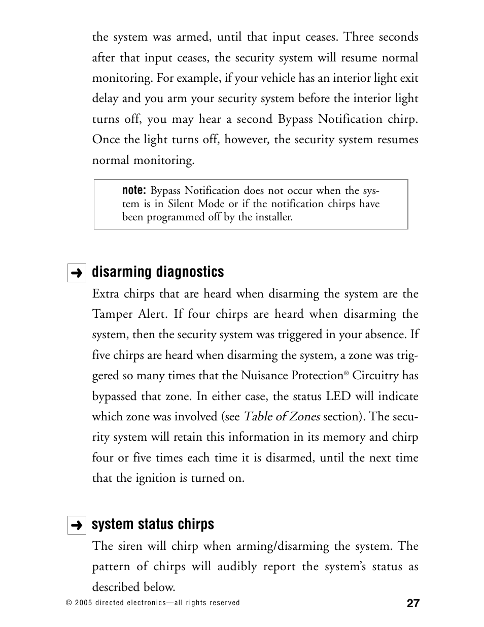 Directed Electronics RS2.1 User Manual | Page 30 / 45