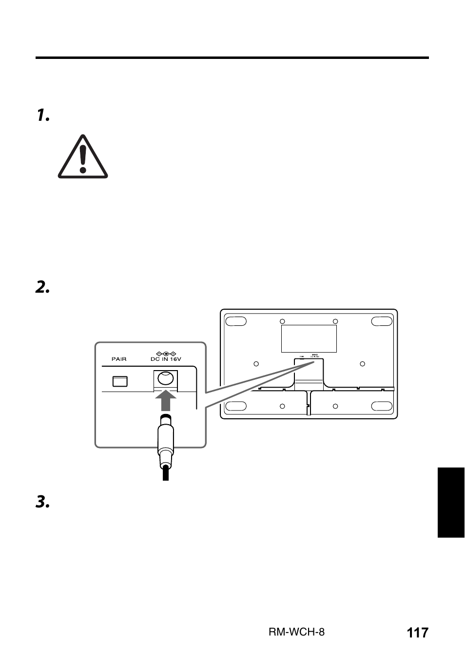 ご使用の前に | Yamaha RM-WCH8 ADECIA Microphone Charger Base for Eight RM Wireless DECT Microphones (1.9 GHz) User Manual | Page 117 / 136