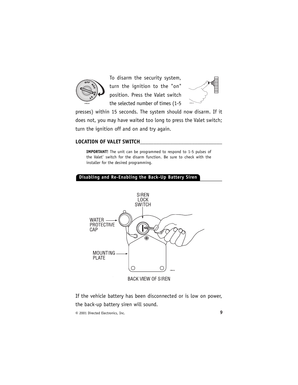 Directed Electronics 2000 User Manual | Page 12 / 25