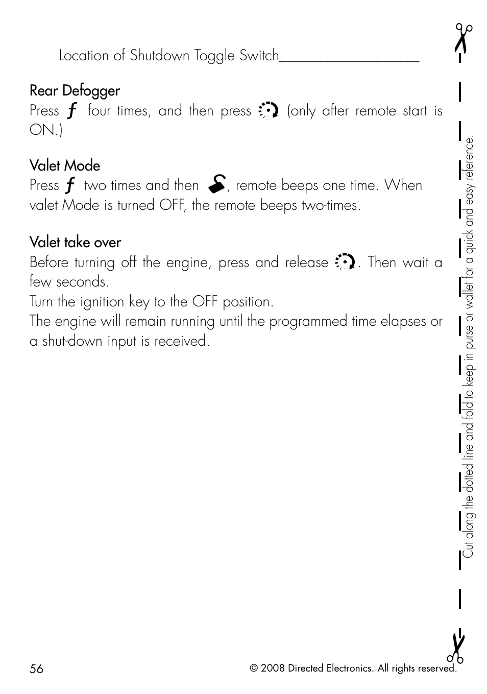 Directed Electronics 50.7X User Manual | Page 56 / 60