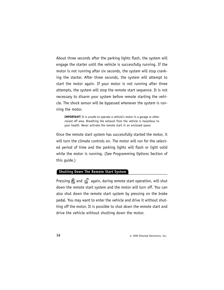 Directed Electronics 550ESP User Manual | Page 19 / 37