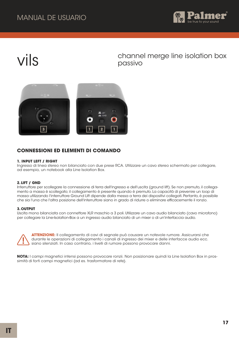 Vils | Palmer Channel Merge Line Isolation Box User Manual | Page 17 / 42