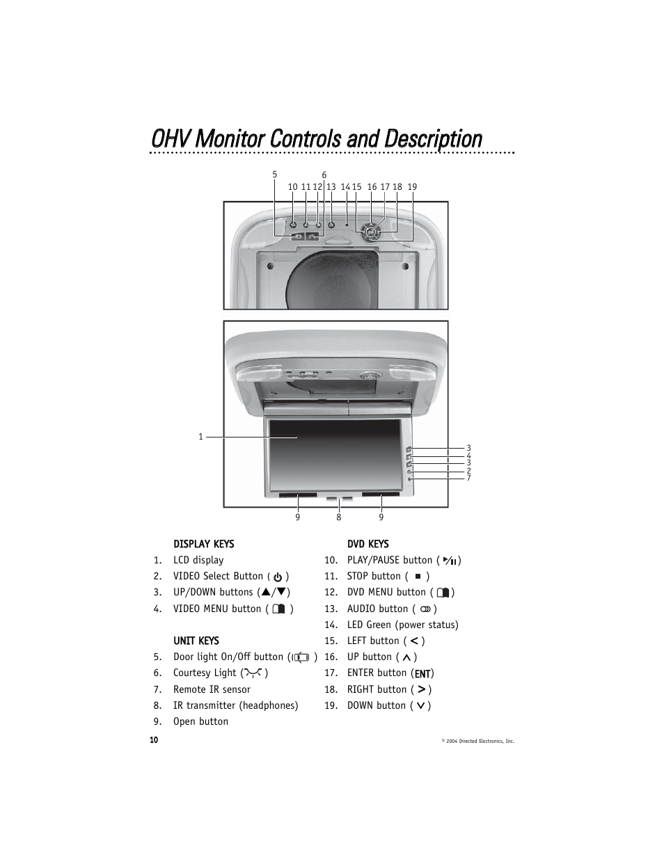 Directed Electronics N82900 User Manual | Page 10 / 27