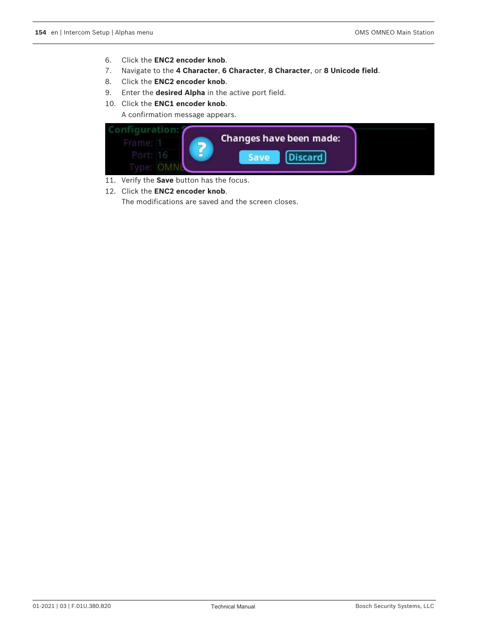 Telex RTS OMS OMNEO Main Station Advanced Digital Partyline Intercom Base (5-Pin Female) User Manual | Page 154 / 168