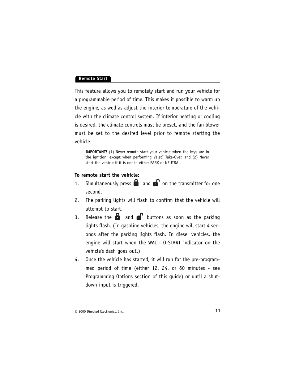 Directed Electronics Avital 3200 User Manual | Page 14 / 25