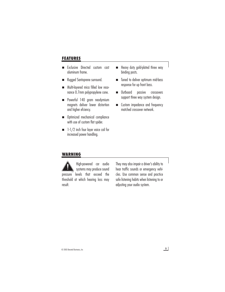 Directed Electronics S800 User Manual | Page 5 / 12