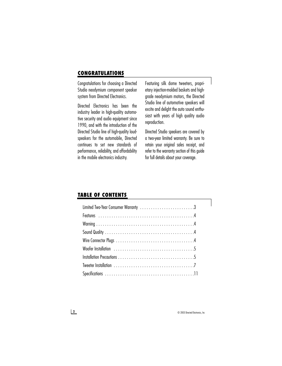 Directed Electronics s680 User Manual | Page 2 / 12