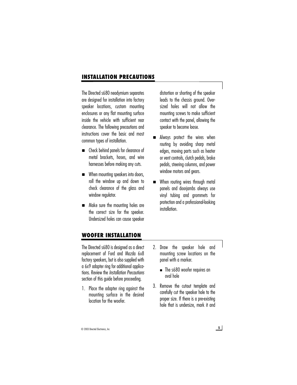 Directed Electronics s680 User Manual | Page 5 / 12