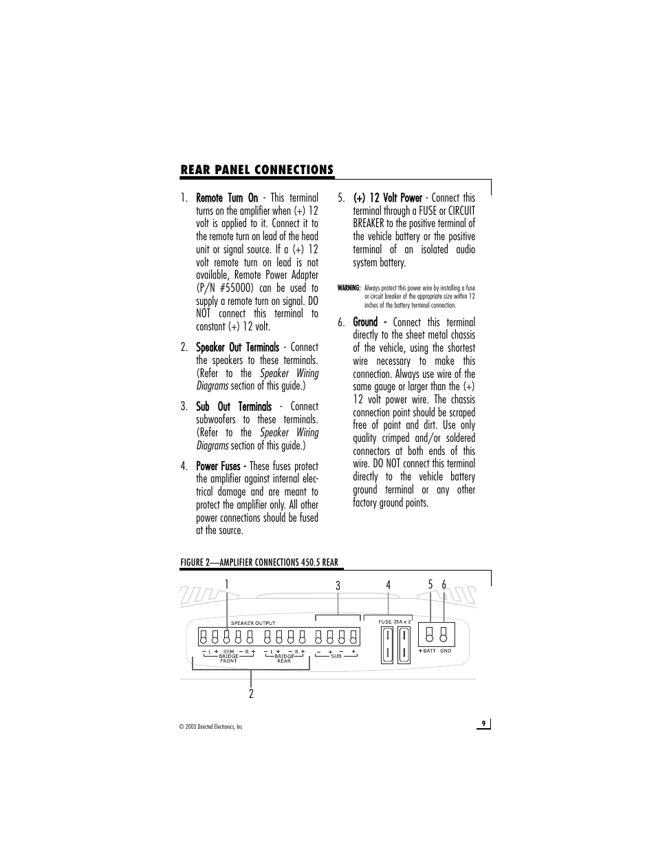 Directed Electronics 450.5 User Manual | Page 9 / 16